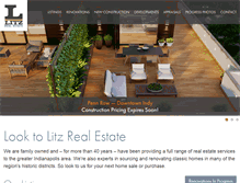 Tablet Screenshot of litzrealestate.com